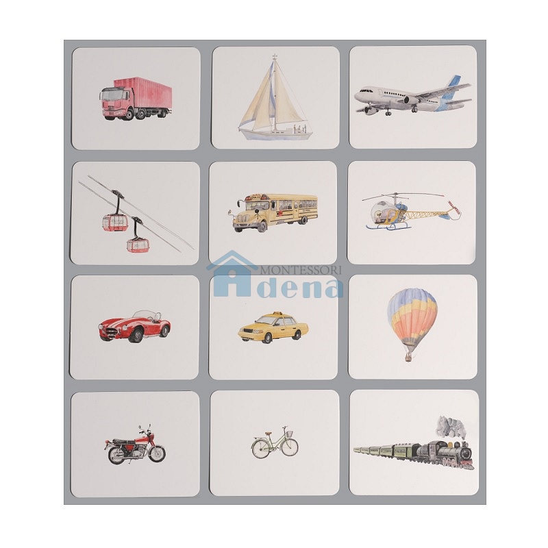 Transportation Nomenclature/Classified Cards for IC