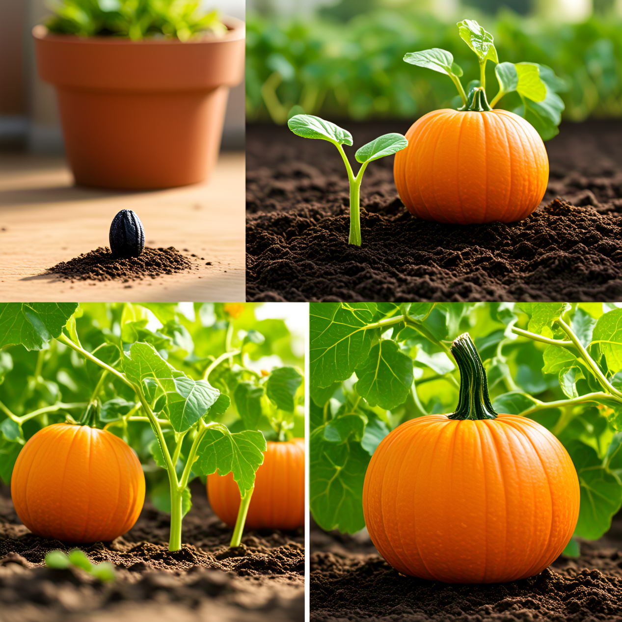 Pumpkin Life Cycle Activities for Montessori Science Learnin